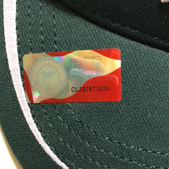 Michigan State Spartans Green and White cap.  New, adjustable closure, logo - Picture 6 of 8